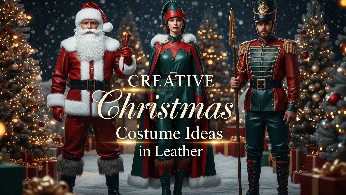 Creative Christmas Costume Ideas in Leather
